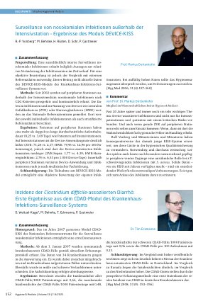 Vorschauseite 3: Surveillance Kontrolle des epidemischen Auftretens eines multi resistenten Acinetobacter baumannii-Stamms