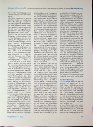 Vorschauseite 3: Feststellung eines pflegesensitiven Bereichs in einem Krankenhaus im Fachgebiet der Neurologie