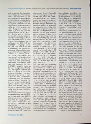 Vorschauseite 5: Feststellung eines pflegesensitiven Bereichs in einem Krankenhaus im Fachgebiet der Neurologie