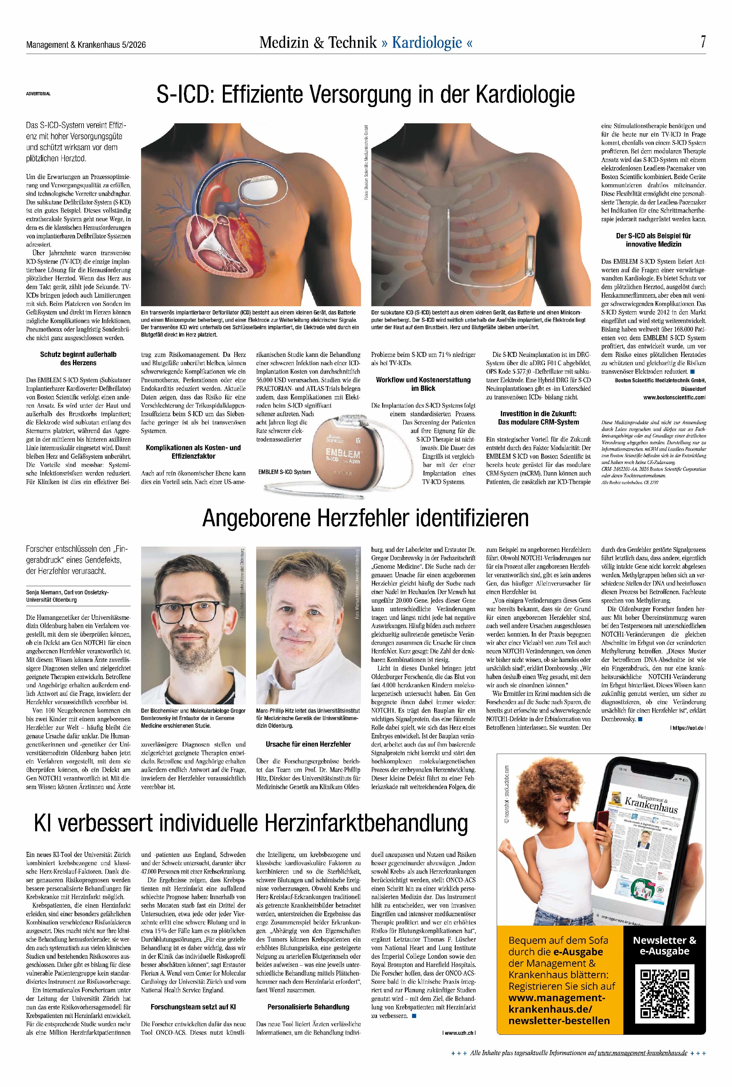 Vorschauseite 2: Medizin & Technik
