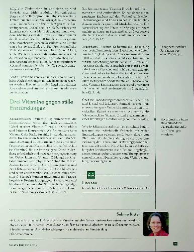 Vorschauseite 4: Kleine Helfer im Einsatz Mikronährstoffe gegen stille Entzündungen