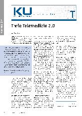 Vorschauseite 1: T wie Telemedizin 2.0