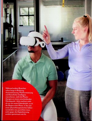 Vorschauseite 1: Therapie smart genutzt Zeit, Physiotherapie neu zu denken