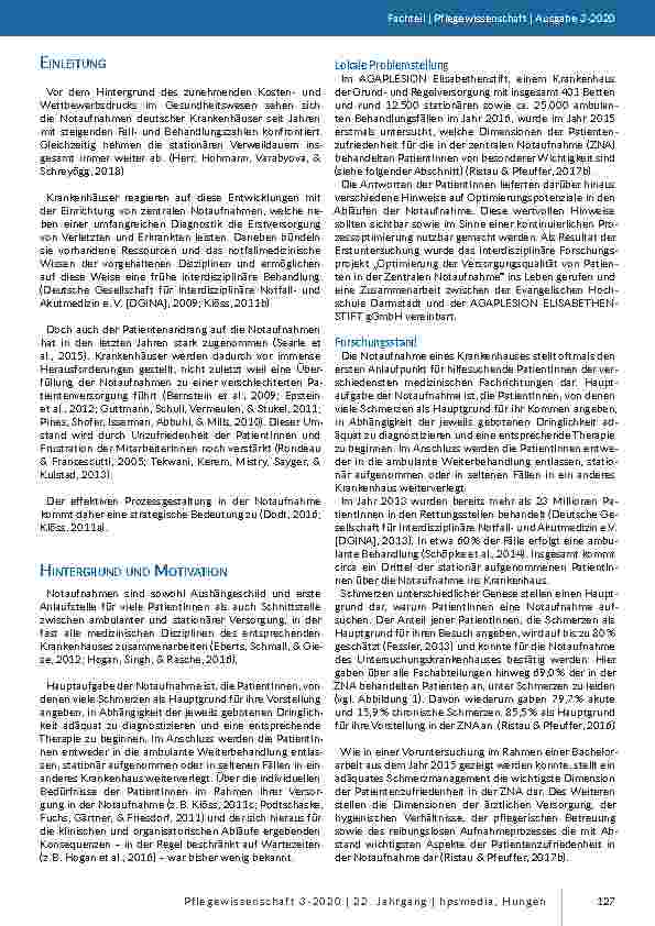 Vorschauseite 2: Patientenund bedarfsgerechte Prozessgestaltung in der zentralen Notaufnahme. Ein interdisziplinäres Best-Practice-Vorgehen zur Optimierung von Abläufen in der Notaufnahme unter Ei…