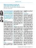 Vorschauseite 1: Multidisziplinäre ambulante onkologische Rehabilitation