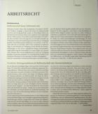 Vorschauseite 1: ARBEITSRECHT