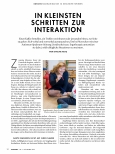 Vorschauseite 1: In kleinsten Schritten zur Interaktion
