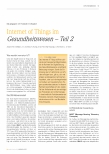 Vorschauseite 1: Internet of Things im Gesundheitswesen - Teil 2