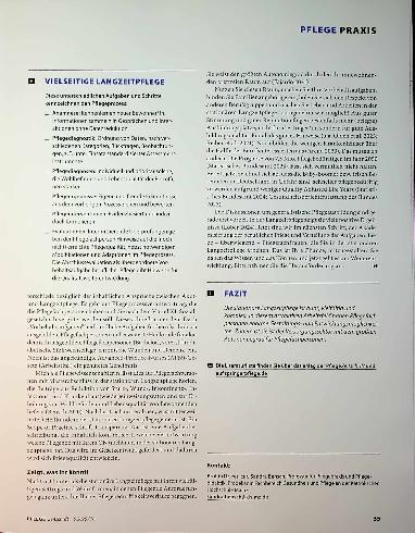 Vorschauseite 3: Attraktive Langzeitpflege: Nurses, wo seid Ihr? !