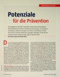 Vorschauseite 2: Potenziale für die Prävention