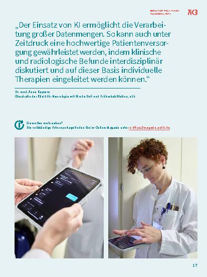 Vorschauseite 4: KI in der Radiologie: Wie digitale Lösungen den Arbeitsalltag verändern