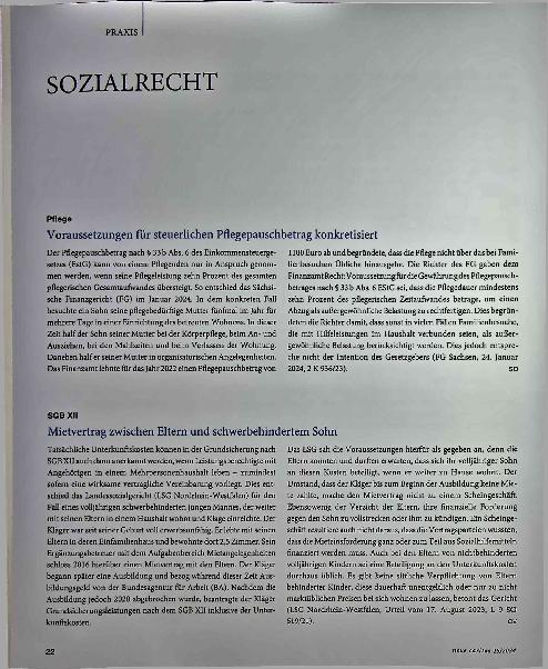 Vorschauseite 1: Sozialrecht