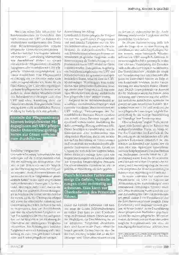 Vorschauseite 2: Pflege im Behindertenbereich