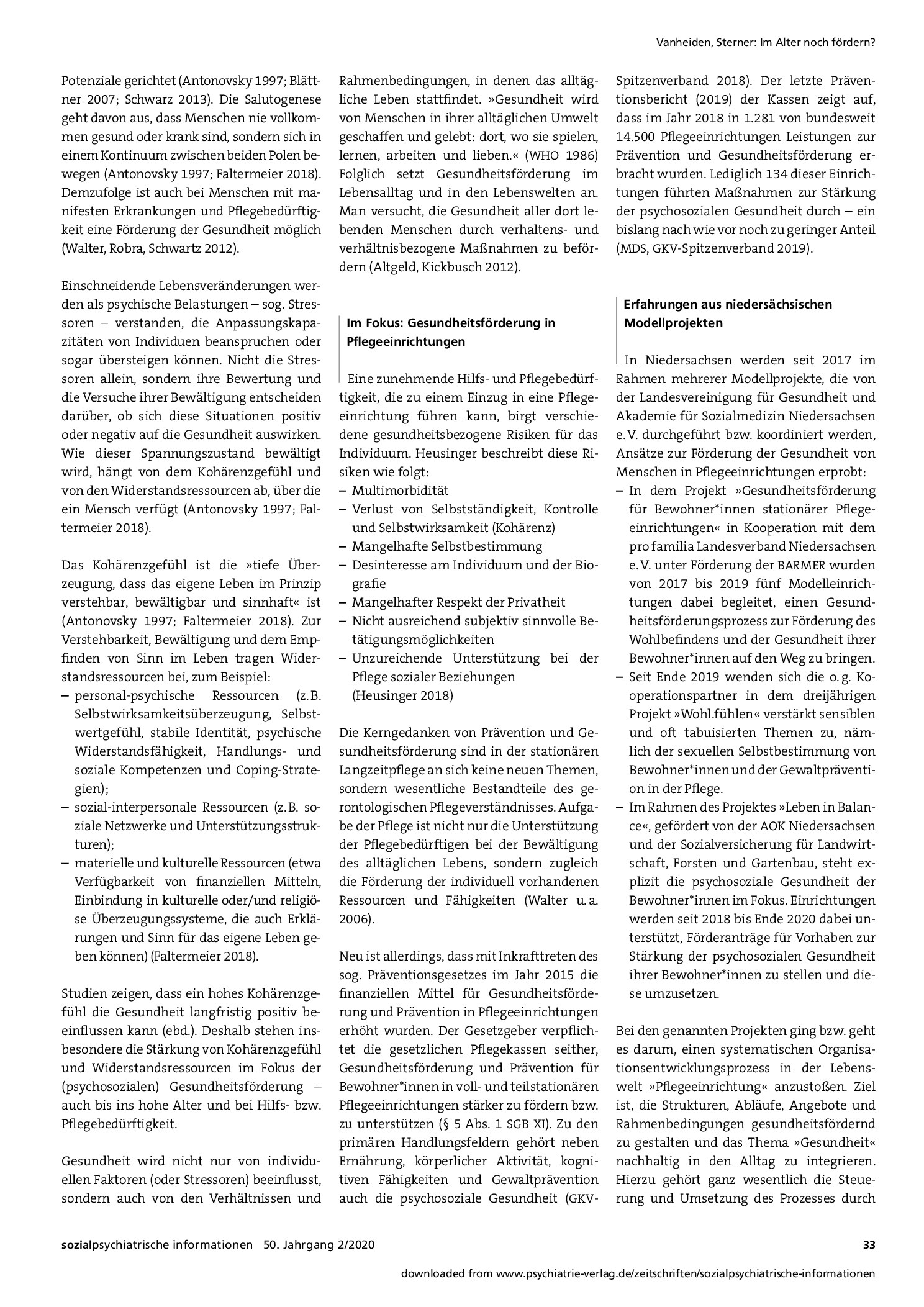 Vorschauseite 2: Im Alter noch fördern? Potenziale für Gesundheitsförderung trotz Alter, Hilfs- und Pflegebedürftigkeit