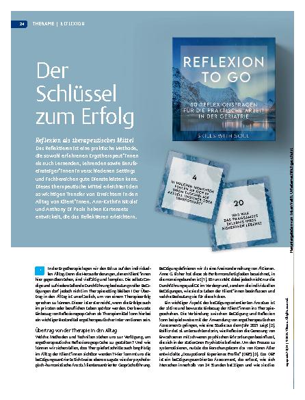Vorschauseite 1: Der Schlüssel zum Erfolg