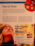 Vorschauseite 1: Das Q-Wort