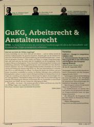 Vorschauseite 1: GuKG, Arbeitsrecht & Anstaltsrecht