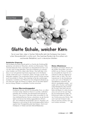 Vorschauseite 1: Glatte Schale, weicher Kern