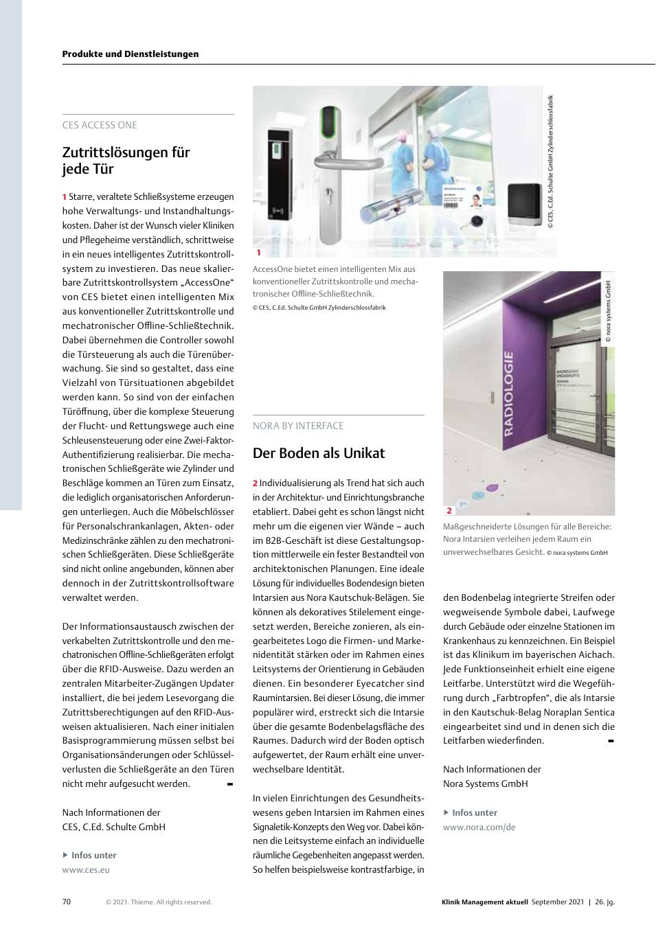 Vorschauseite 1: Produkte und Dienstleistungen
