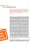 Vorschauseite 2: Zum Thema Im Schlingerkurs