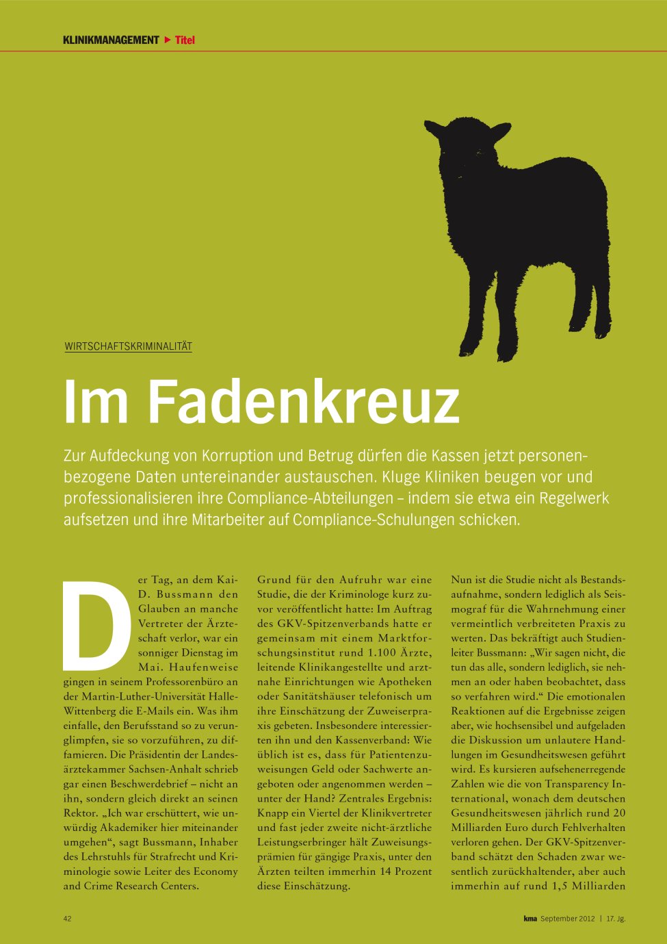 Vorschauseite 1: Im Fadenkreuz