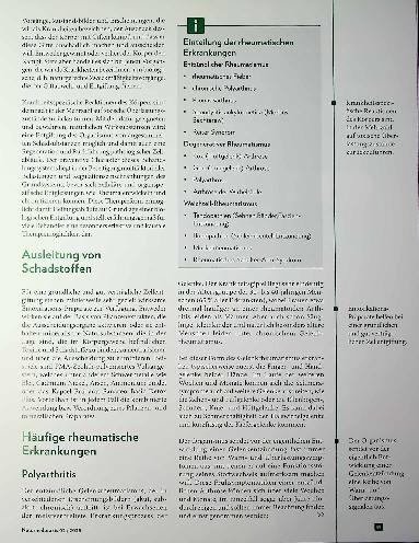 Vorschauseite 3: Schmerz, lass nach Rheumatische Gelenkerkrankungen