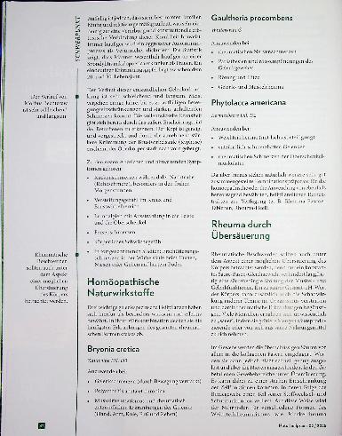 Vorschauseite 6: Schmerz, lass nach Rheumatische Gelenkerkrankungen