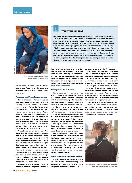 Vorschauseite 3: Die richtige Auswahl von Workwear Passend zum Einsatzprofil