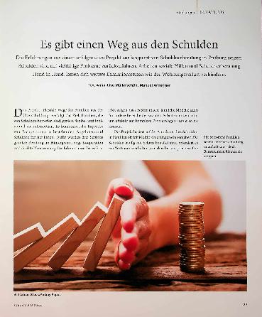 Vorschauseite 1: Es gibt einen Weg aus den Schulden