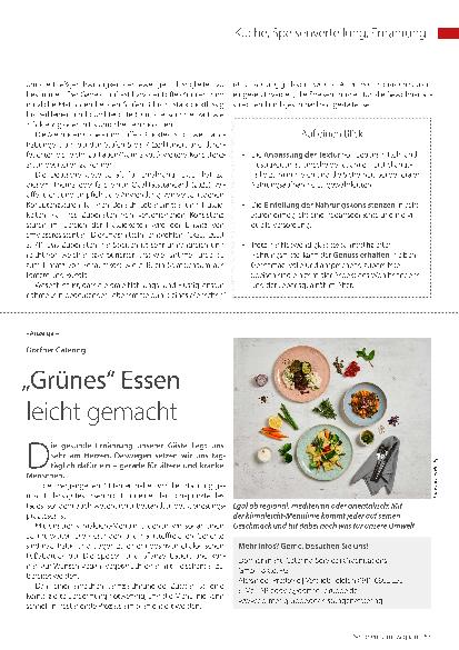 Vorschauseite 3: Essen im Alter: Sicher und lecker?