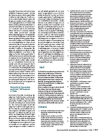 Vorschauseite 5: Gen-Immuntherapie zur Gen-Immuntherapie zur Behandlung von Malignomen Behandlung von Malignomen