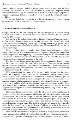 Vorschauseite 2: A historical overview of traditional Chinese medicine and ancient Chinese medical ethics