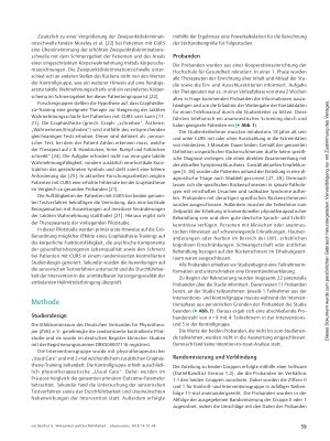 Vorschauseite 3: Wirksamkeit und Durchführbarkeit von Graphästhesie-Training bei Patienten mit chronisch unspezifischen Rückenschmerzen