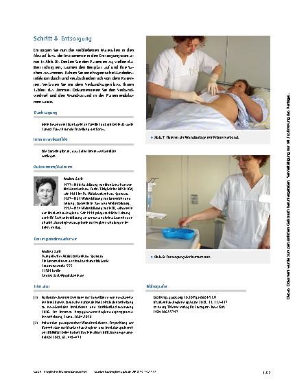 Vorschauseite 6: Aseptischer Wundverbandwechsel – Schritt für Schritt