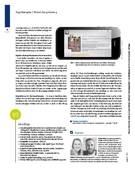 Vorschauseite 3: HeadApp – Hirnleistungstraining 2.0