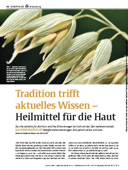 Vorschauseite 1: Tradition trifft aktuelles Wissen – Heilmittel für die Haut