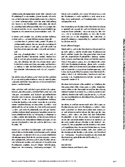 Vorschauseite 4: Placebos mit Heilkraft? Placeboeffekt und -einsatz in der (Schmerz-)Therapie