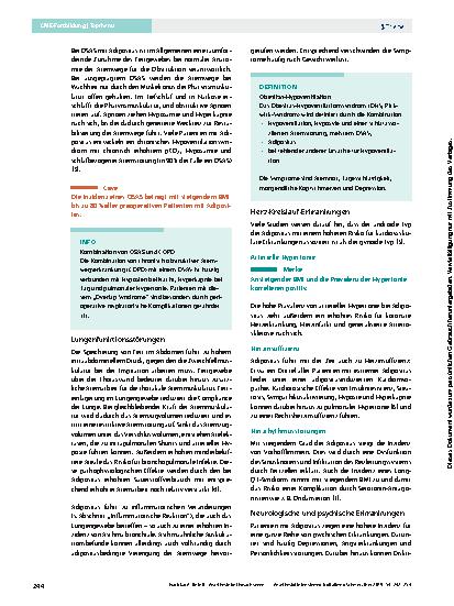 Vorschauseite 3: Anästhesie bei Erwachsenen mit Adipositas