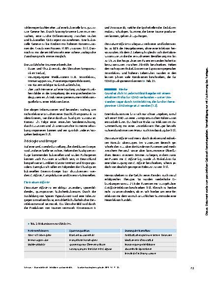 Vorschauseite 5: Infektiöse Gastroenteritis – Diagnostik, Therapie, Prävention