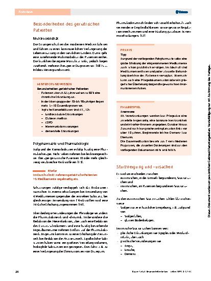 Vorschauseite 3: Besonderheiten bei der Notfallversorgung von geriatrischen Traumapatienten