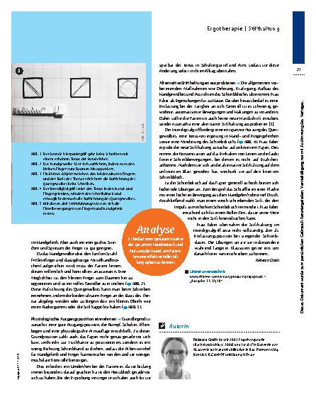 Vorschauseite 4: Entspannt schreiben – Stifthaltung