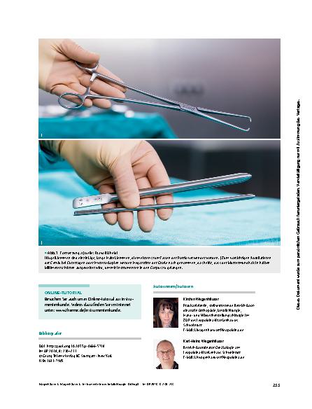 Vorschauseite 4: Instrumente in der Unfallchirurgie, Orthopädie und Gynäkologie