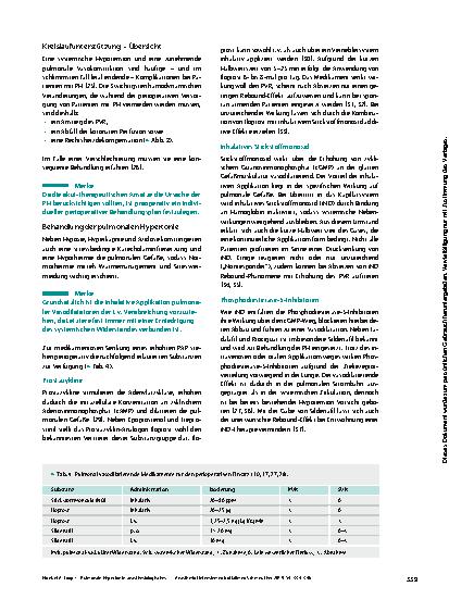 Vorschauseite 6: Pulmonale Hypertonie: anästhesiologisches Management