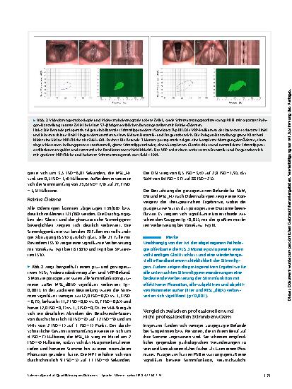 Vorschauseite 4: Quantifizierung des Outcomes phonochirurgischer Interventionen bei benignen Stimmlippenläsionen