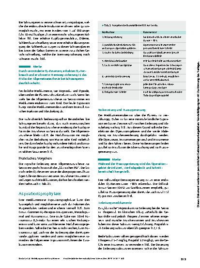 Vorschauseite 3: Einleitung von nicht nüchternen Patienten am Beispiel von Schwangeren und Kindern