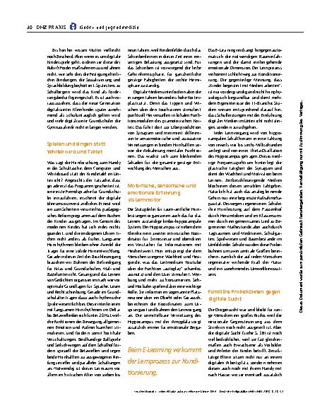 Vorschauseite 3: Cyber-Attacke auf das Gehirn des Kindes