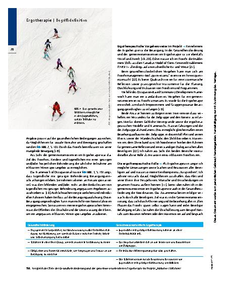 Vorschauseite 5: Gesundheit stärken und Teilhabe ermöglichen – Ergotherapie in Gesundheitsförderung und Gemeinwesenorientierung