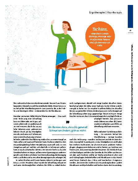 Vorschauseite 2: Väterchen Frost kann in Rente gehen – Mythos Kryotherapie