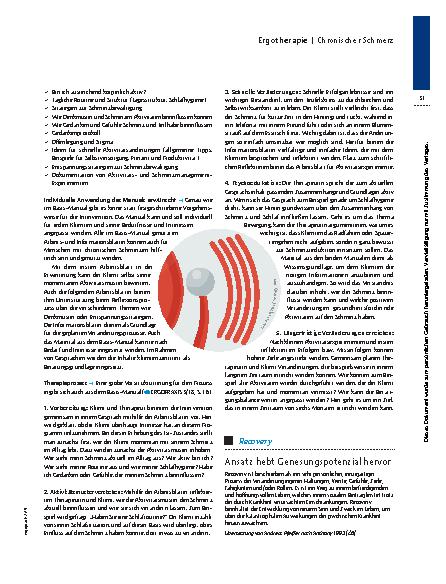 Vorschauseite 4: Den ganzen Tag FEUERALARM – doch keiner nimmt ihn ernst – Chronischer Schmerz: Handeln gegen Trägheit