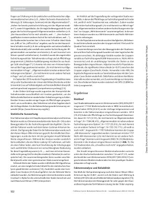 Vorschauseite 3: Motivationale Faktoren für die Präferenz der Fachrichtung Allgemeinmedizin – eine quantitative Untersuchung unter Medizinstudierenden NRWs für eine zielgerichtete Nachwuchsgewinnu…